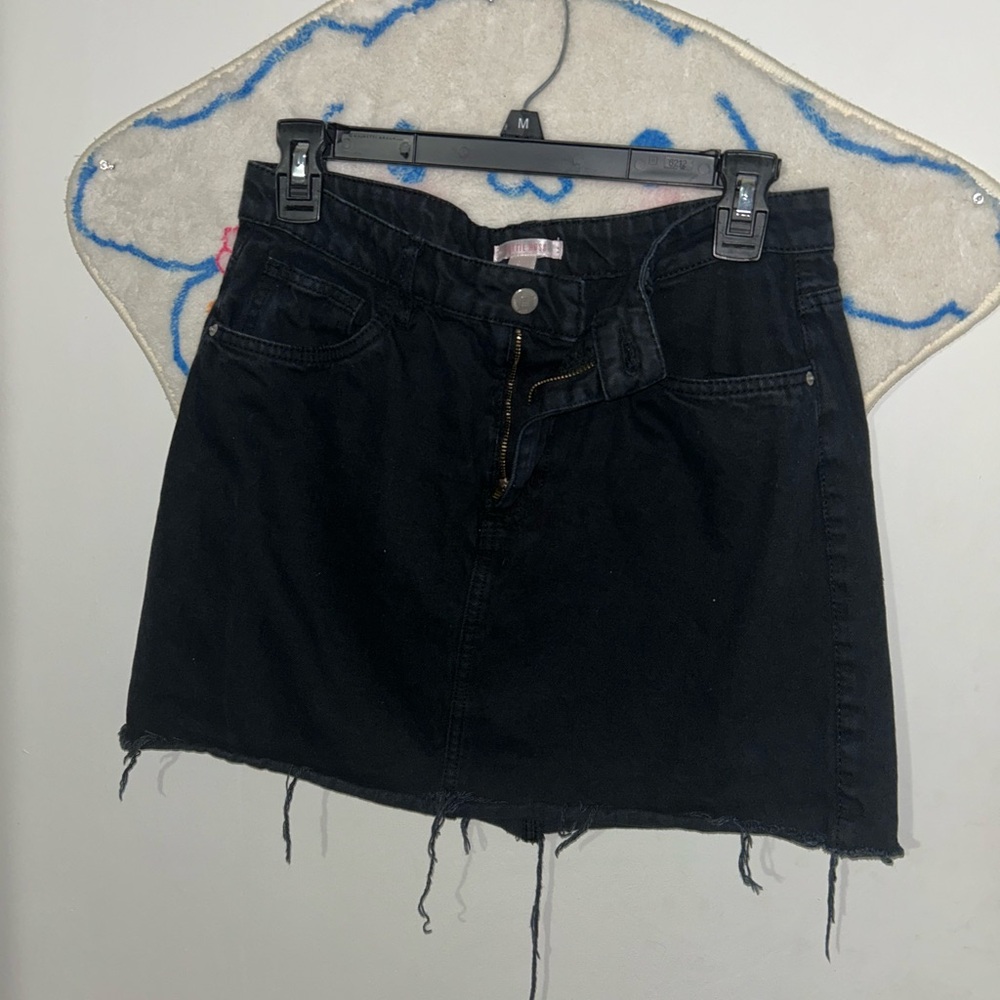 Ella Moss Black Mini Skirt